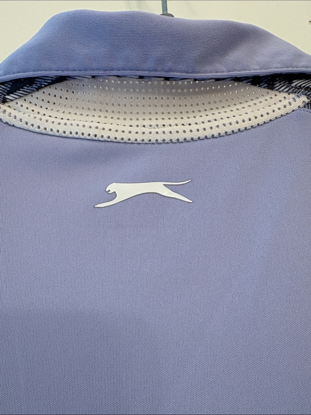 EUC Slazenger Lavender, Gray & Ivory Chevron Golf Skort w/ Pockets plus a top - Picture 12 of 16